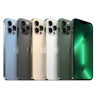 【Apple】A級福利品 iPhone 13 Pro 128GB 6.1吋(贈充電線+玻璃貼+透明殼)