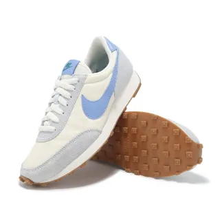 【NIKE 耐吉】休閒鞋 Wmns Dbreak 女鞋 米白 藍 復古 麂皮 膠底(CK2351-400)
