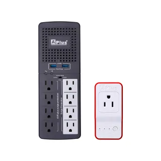 【特優Aplus】*1+1組合* 穩壓器PlusShield 2-800N+電壓保護器PlusGuard 5-15A(超值組合)