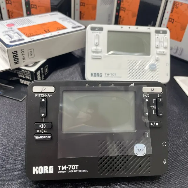 【KORG】TM-70T 多功能調音器/節拍器(日本直送 品質保證！再吵 ? 都清晰 !)