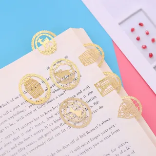 【Paper Play】金屬書籤 縷空書籤 分頁夾/韓國創意金屬縷空書籤 分頁夾  鑰匙(7款任選)