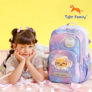 【Tiger Family】捷樂超輕量護脊書包-2025全新款(中低年級110-140CM適用 穩站不倒大容量)