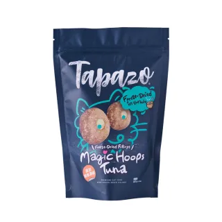 超品限定【TAPAZO 特百滋】凍乾填心糧 成幼貓低敏鮪魚配方 0.5磅(貓飼料 貓乾糧 成貓 幼貓 低敏)