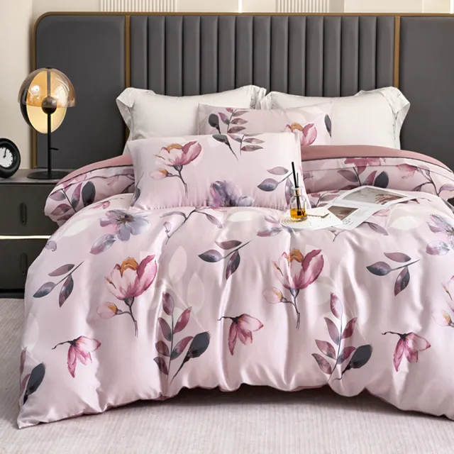 【ALAI 寢飾工場】60支100%天絲萊賽爾 兩用被床包組 均一價(單/雙/加大 多款任選/300織)