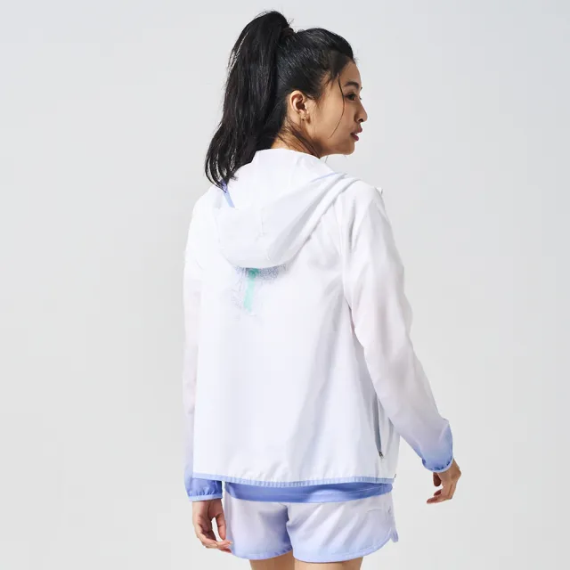 【BATIS 巴帝斯】女印花防曬外套 - 白色 - 25SS