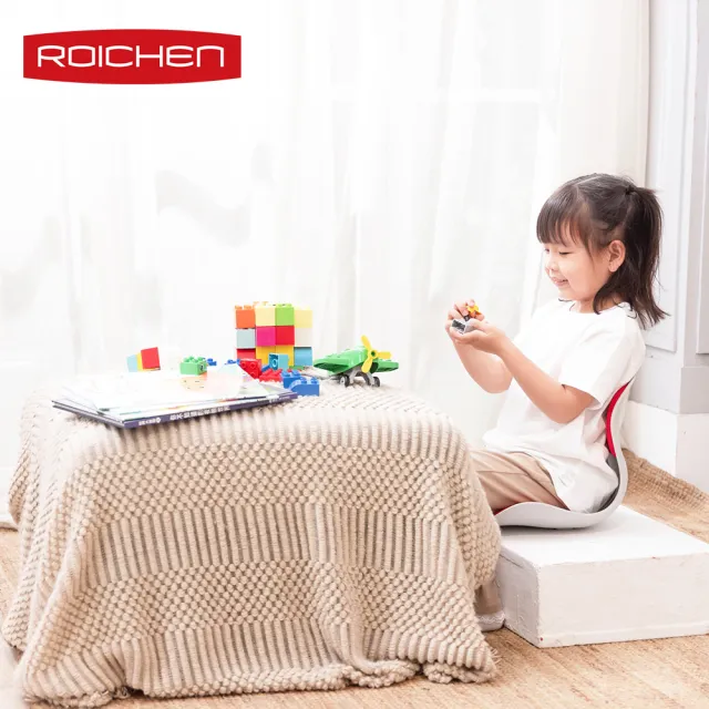 【Roichen】韓國 減壓舒適正脊坐墊/護脊椅墊1入-兒童款 (35kg 以下兒童適用 護腰)