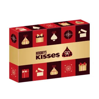【Hersheys 好時】Kisses水滴黑巧克力 情人節禮物(162g/盒 盒裝 情人節送禮)
