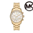 【Michael Kors】時尚經典晶鑽女錶 不鏽鋼/PVC錶帶(均一價 多款任選)