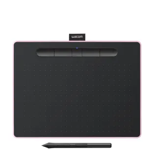 【Wacom】Intuos Comfort Plus Medium 藍牙繪圖板-莓果粉(CTL-6100WL/P0-C)