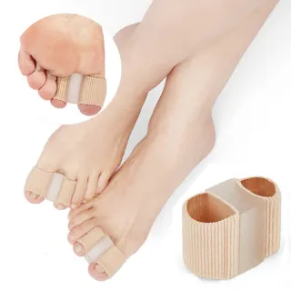 【WARM DAY LIFE】拇指外翻矯正器 1入 拇指外翻分支器(腳指外翻矯正器 大拇趾重疊糾正帶 可穿鞋  分趾器)