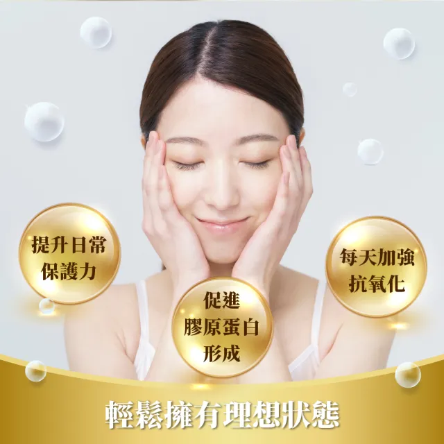【御熹堂】美日C 珍珠美妍維他命C-3入組(一入60顆、醫生推薦、維生素Ｃ添加珍珠粉、活力美一天)