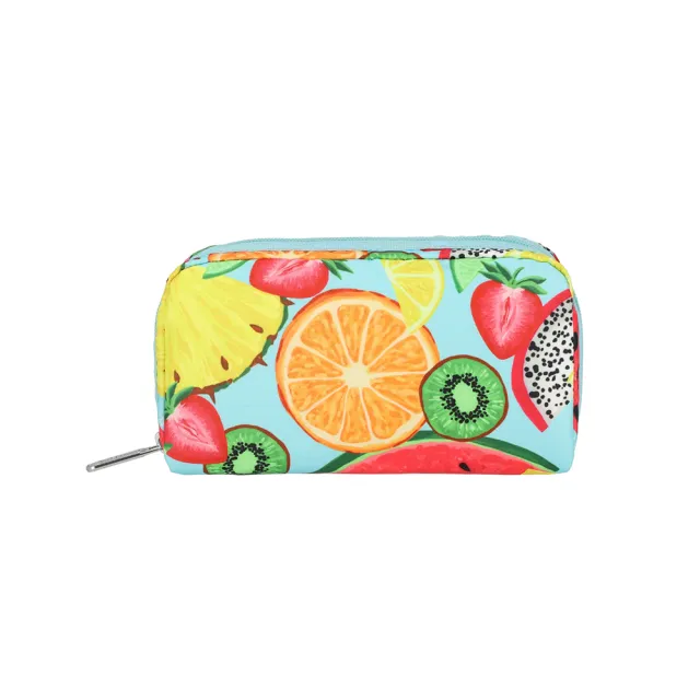 【Lesportsac】Rectangular Cosmetic 長形化妝包 收納包 送禮 禮物 推薦 女包(熱帶水果)