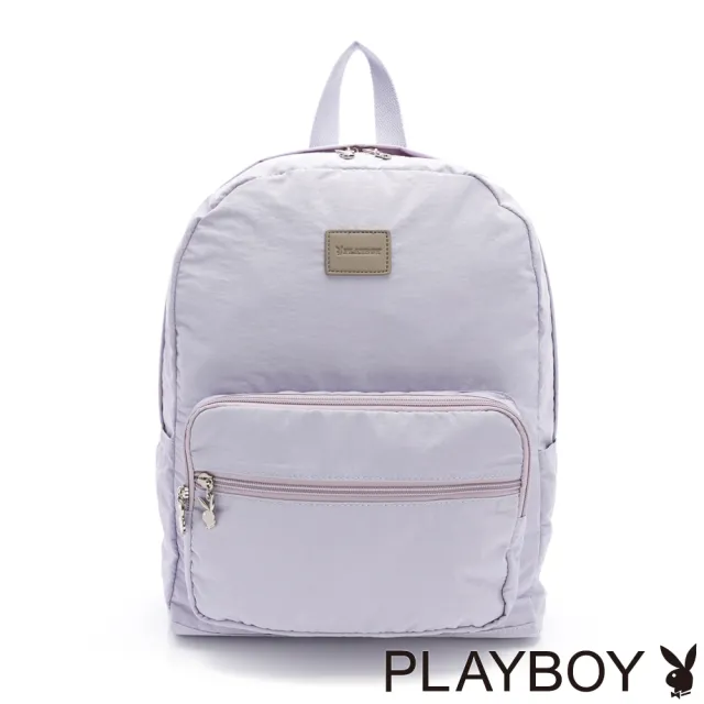 【PLAYBOY】後背包  Lithe系列(紫色)