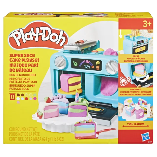 【PLAYDOH 培樂多】創意廚房系列(夢幻蛋糕屋遊戲組)