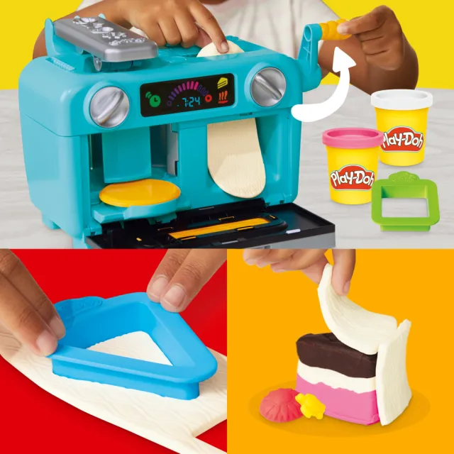 【PLAYDOH 培樂多】創意廚房系列(夢幻蛋糕屋遊戲組)