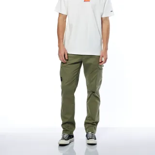 【JEEP】男裝 率性多口袋工裝長褲(綠色)