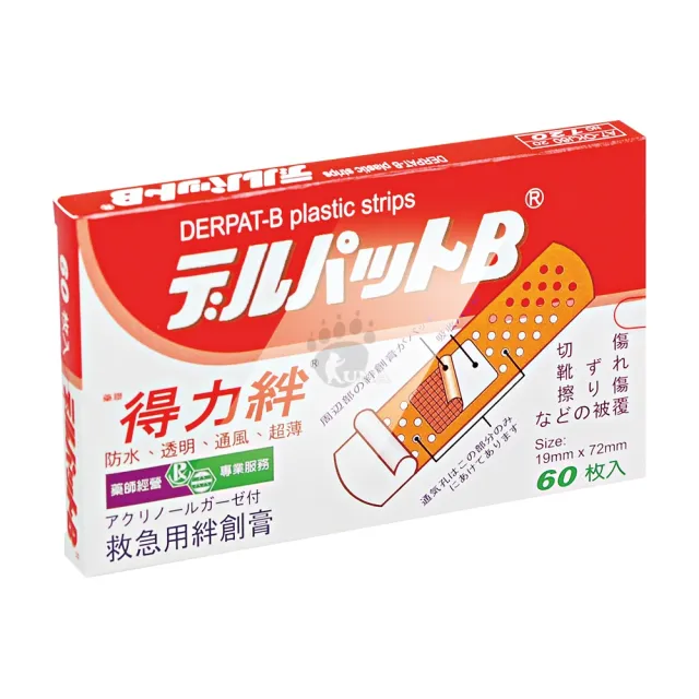 【藥聯生技】得力絆X6盒(60片/盒 妥療速醫療用貼布)