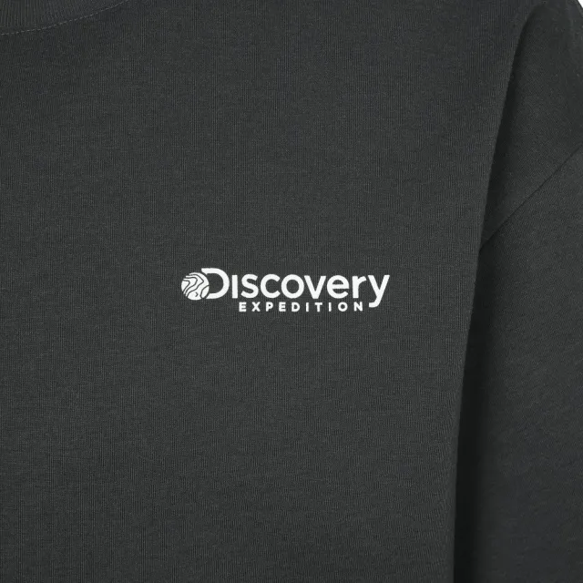 【Discovery Expedition】Freshvent 露營手繪圖案機能短袖T恤 上衣(DXRS8T053-DGS)