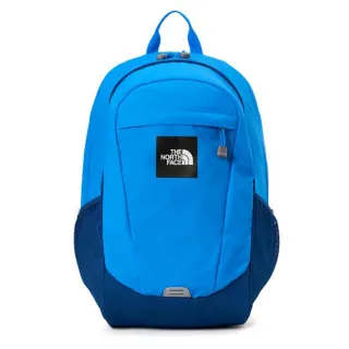 【The North Face】兒童/青少年 品牌LOGO休閒後背包21.65L.休閒運動上學書包(8AMX-59J 海域藍)
