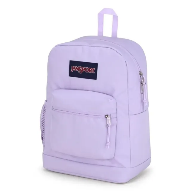 【JANSPORT】雙11 Cross Town Plus 後背包 運動包 雙肩背包 紫(JS0A7ZNZ5M9)