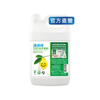 【清淨海 官方直營】環保洗手慕斯4000g(溫和清潔/手部潔淨/無添加酒精/無皂鹼/蓬鬆泡沫/嬰童用)