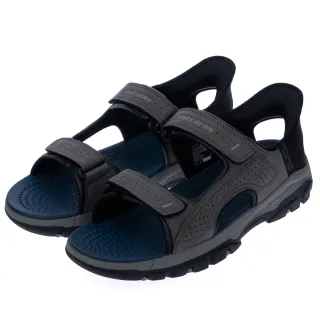 【SKECHERS】男鞋 休閒系列 涼鞋 拖鞋 瞬穿舒適科技 TRESMEN(205289CHAR)