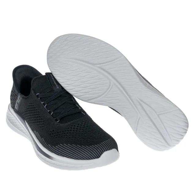 【SKECHERS】男鞋 休閒系列 休閒鞋 瞬穿舒適科技 SLADE(210810BLK)
