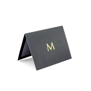【Floral M】品牌燙金祝褔卡(祝福裝飾/氛圍感/擴香花/香氛花/裝飾/香水精油/網美必備/桌上裝飾)