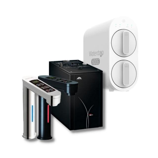 【GUNG DAI 宮黛】GD600+G2P600 觸控式雙溫櫥下型飲水機(搭配 愛惠浦 G2P600 RO直輸機)