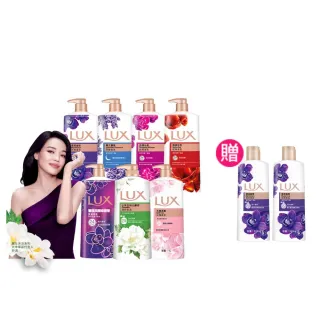 【LUX 麗仕】精油香氛沐浴乳900/1000mlx5入(多款任選)