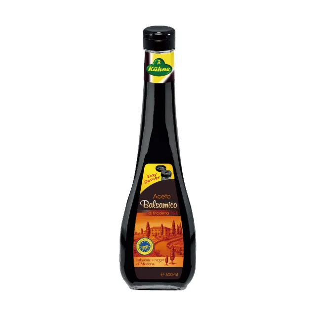 即期品【Kuhne】冠利頂級義式葡萄醋 調理食醋 500ml(德國第一品牌)
