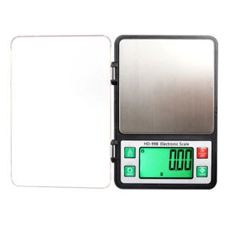 【Polit 沛禮】Mini-998口袋秤 0.01g 600g(出貨前基本校正 微量 茶葉秤 酵母測量 粉末枰 香料秤 手掌秤)
