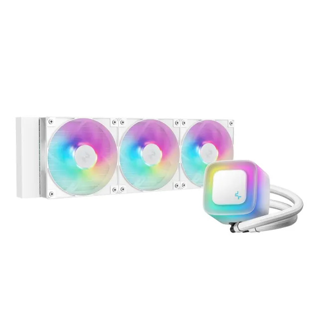 【DeepCool】九州風神 LE360 WH V2 CPU一體式360水冷散熱器(白色)