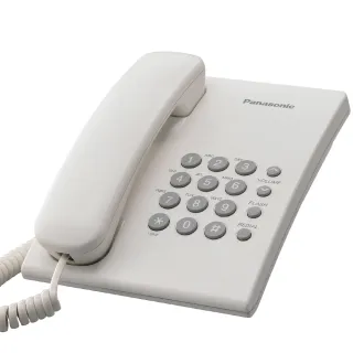 【Panasonic 國際牌】經典有線電話-白(KX-TS500)