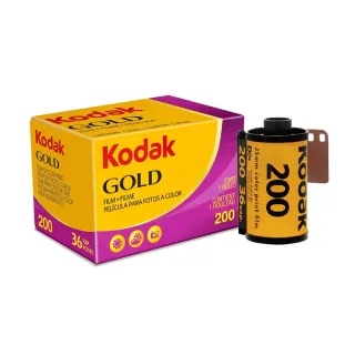 【Kodak 柯達】GOLD 彩色膠捲135底片 36張 加購品(ISO 200)