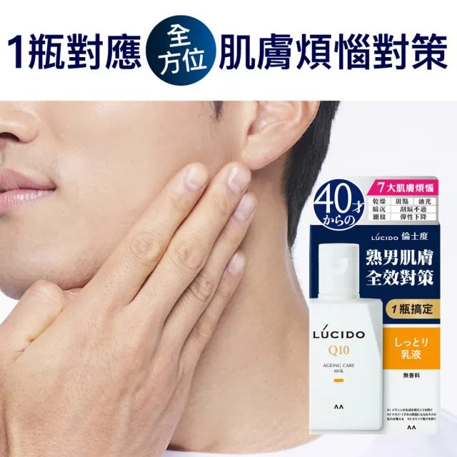 【LUCIDO 倫士度】男性全方位保養乳液100ml