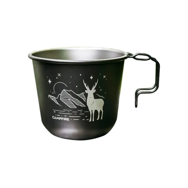 【CAMPFIRE】鈦坦露營杯(露營杯 鈦杯 茶杯 馬克杯 露營 逐露天下)