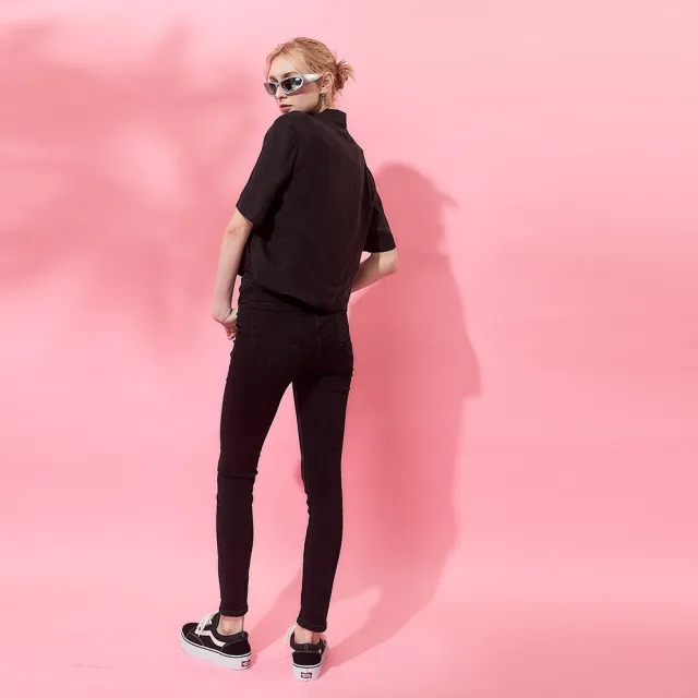 【ICHE 衣哲】Cop.Copine法式棉籽絨開襟短袖襯衫外套