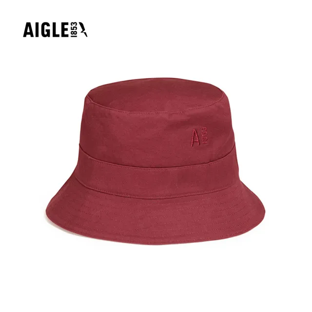 【AIGLE】LIBERTY 有機棉雙面圓盤帽｜AG-NAM43A022 印花紅(LIBERTY 有機棉 雙面漁夫帽 圓盤帽 遮陽帽)