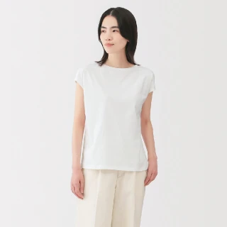 【MUJI 無印良品】女天竺法式袖T恤(共7色)