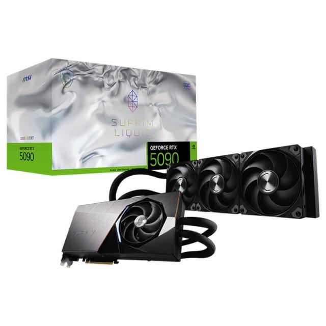 【MSI 微星】組合★GeForce RTX 5090 32G SUPRIM LIQUID SOC 顯示卡+A1000G+B650+M100R+Mesh