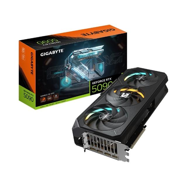 【技嘉】組合★GeForce RTX 5090 GAMING OC 32G顯示卡+Z890x2+UD750GMx2