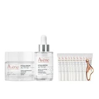 【Avene 雅漾官方直營】KOL推薦款★B3抗老亮彈雙星組(精華液+乳霜)
