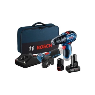 【BOSCH 博世】12V 鋰電無碳刷電鑽/圓切雙機組 GSB 12V-30+GWS 12V-76(GSB 12V-30+GWS 12V-76)