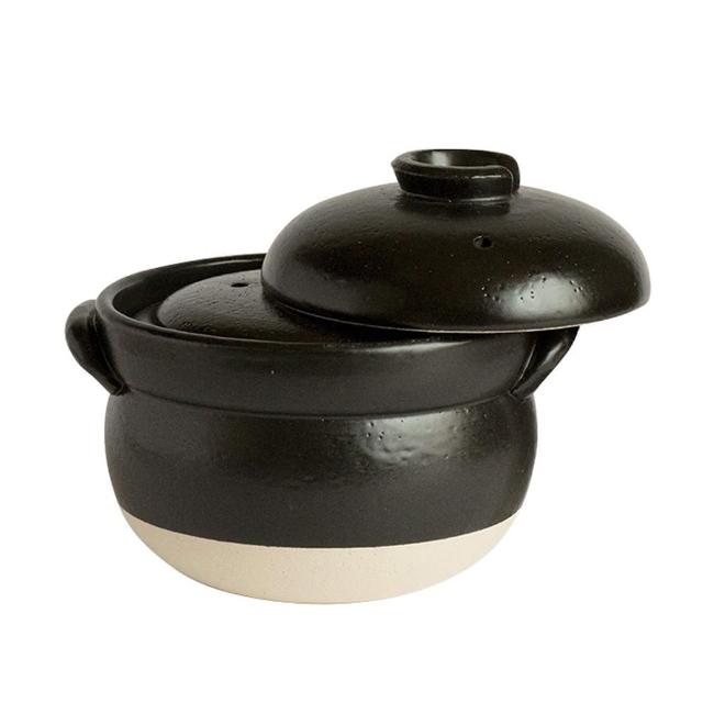 【萬古燒】絕品 3合炊飯鍋 煮飯鍋 土鍋 陶鍋 砂鍋 燉鍋 湯鍋 日本製