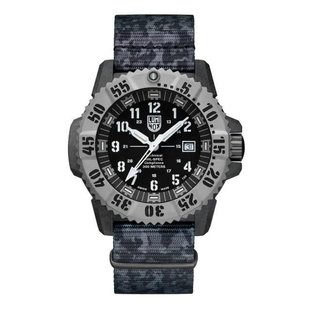 【LUMINOX 雷明時】MIL-SPEC 美國軍規腕錶瑞士錶雙錶帶禮盒組3351SET