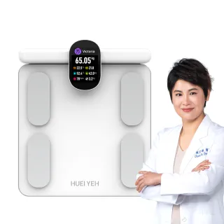 【輝葉良品】八電極智能體脂計 HYG-P100(體重機 體脂機 APP監測父親節禮物)