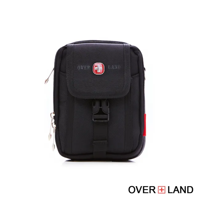 【OverLand】美式十字軍 - 素面機能附掛勾腰包/隨身包/斜背包-小/S(3125)