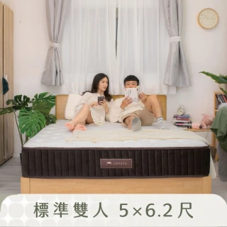 【LOVEFU大島樂眠】撐腰樂眠床-標準雙人5尺(雙人床墊/支撐/獨立筒床墊/硬床推薦)