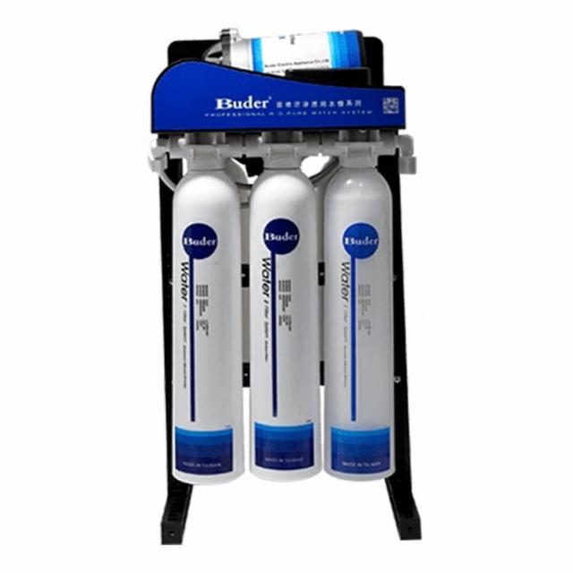 Buder普德 RO-2604 廚下式 RO逆滲透淨水器，提供高效逆滲透過濾技術，徹底去除水中雜質、重金屬與細菌，確保飲用水安全。適閤家庭廚房安裝，操作簡易且節省空間。品牌：Buder/普德；保固期：2年。商品一旦安裝無法退換貨，但保固期內可報維修服務。立即升級您的飲水品質！